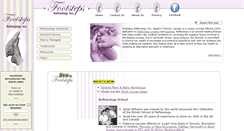 Desktop Screenshot of footstepsreflexologyschool.com